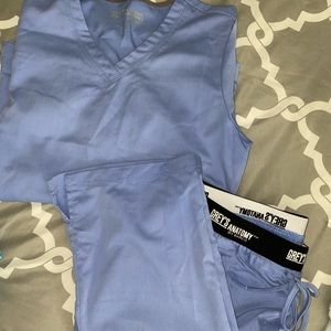 Grey’s Anatomy Ceil Blue scrubs. Medium/Large